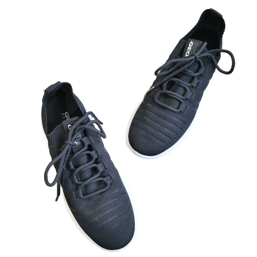 Geox Respira Black Women's Mesh Sneakers Size 6